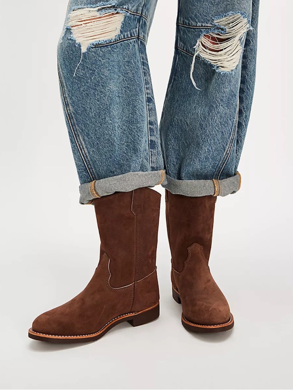 Red Wing Pecos Boots chocolate brown
